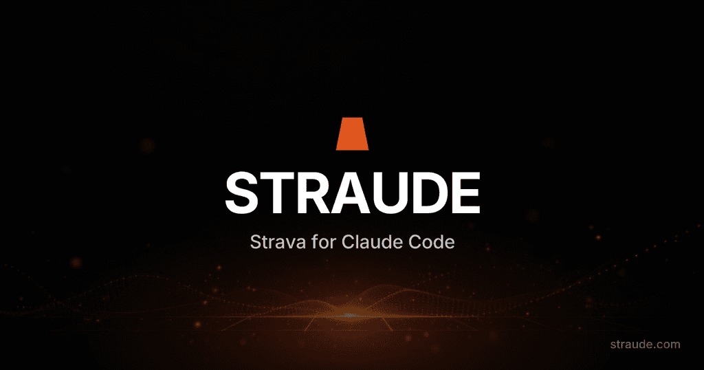 AI 작업 기록을 운동 일지처럼 남기면 생기는 일 — Straude